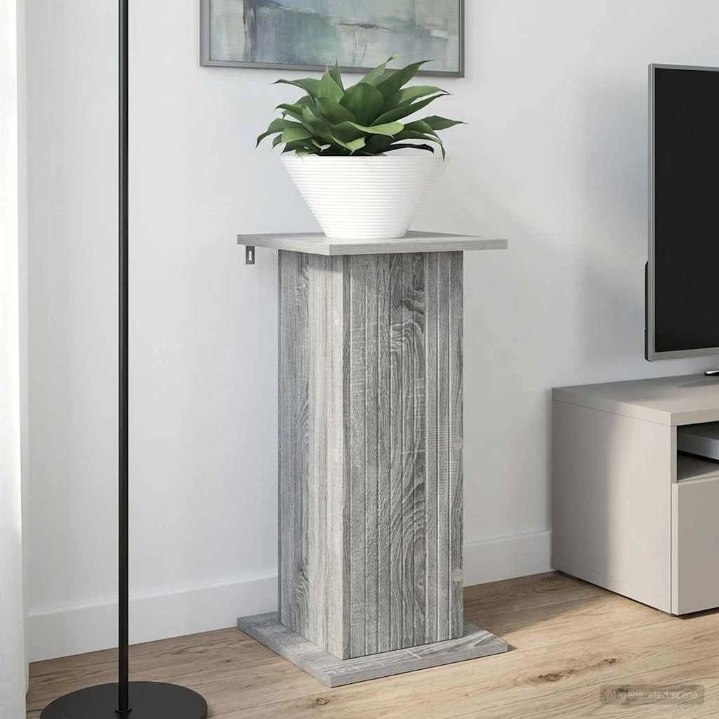 Supporto per piante 2 pz Grigio Sonoma 30,5 x 30 x 60,5 cm 899793