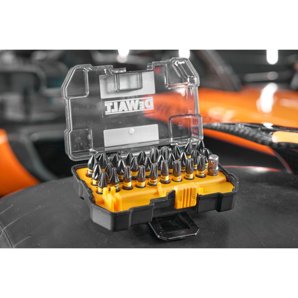 Inserti DeWalt x McLaren F1 Team DT70900T-QZ – 32 Pezzi+Portainserti Magnetico