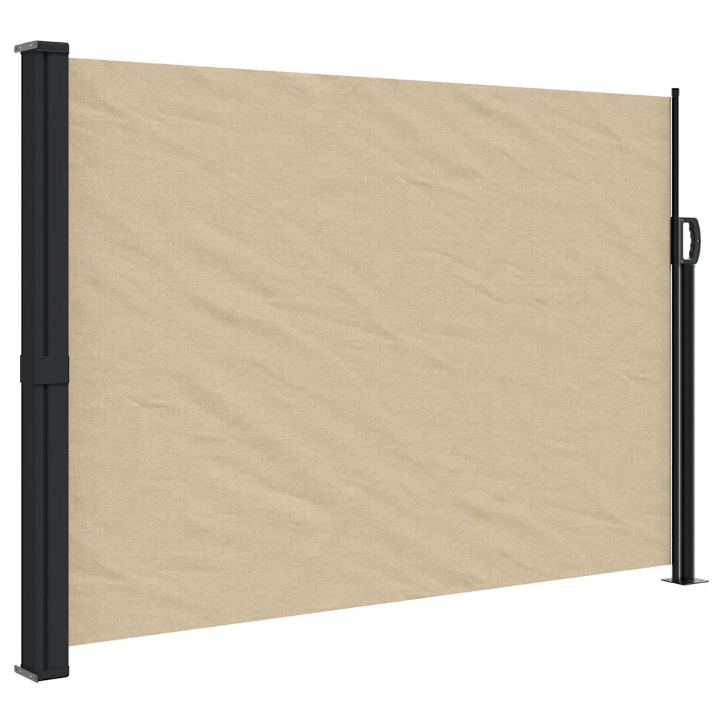 Tenda da Sole Laterale Retrattile-Tenda parasole per balcone per giardino Beige 140x300 cm