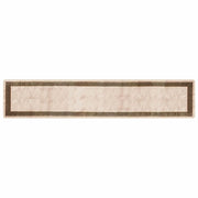 Runner in Moquette | Runner Tappeto MARSA Nero 80 x 400 cm Poliestere e PVC