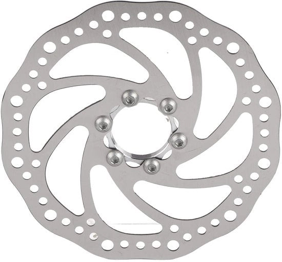 Frenata a disco 160 mm - Acciaio inossidabile - Frenata a disco con 6 viti - affidabile - resistente - buon afflusso di calore - disco frenante