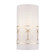 Applique Maytoni Messina ottone oro paralume E14 H223-WL-01-G