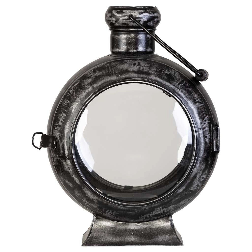Candelabro metallo nero 29x21x40