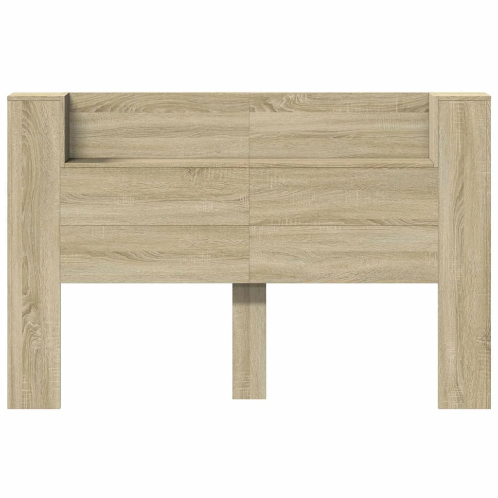 Testiera-Testata-Testiera Decorativa Rovere Sonoma 160 x 16,5 x 103,5 cm Legno multistrato