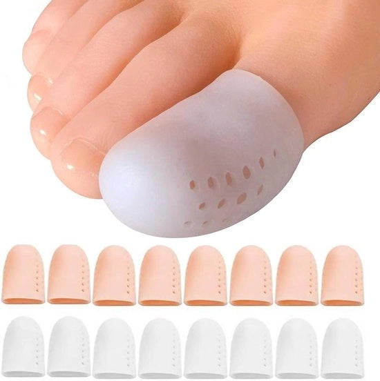Set per protezione dei piedi e delle dita - Protezioni per dita adattabili per massimo comfort