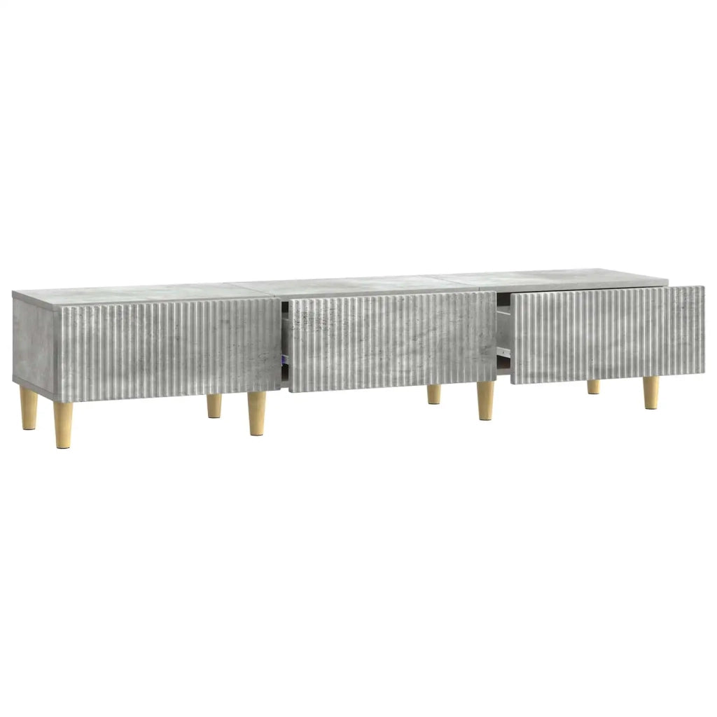 Mobile TV con cassetto Grigio Cemento 147 x 34,5 x 30 cm