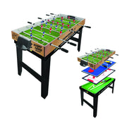 Tavolo Multi Gioco 4 in 1 Maxi 122x60x81,5 cm Completo di Accessori