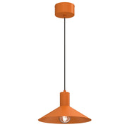 Lampada sospesa Nox Luminex 1xE27 arancione cono