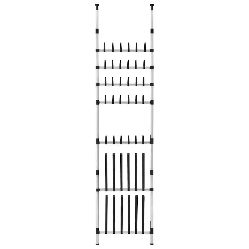 Scarpiera Telescopica con Aste in Alluminio-Scaffale per scarpe 629977