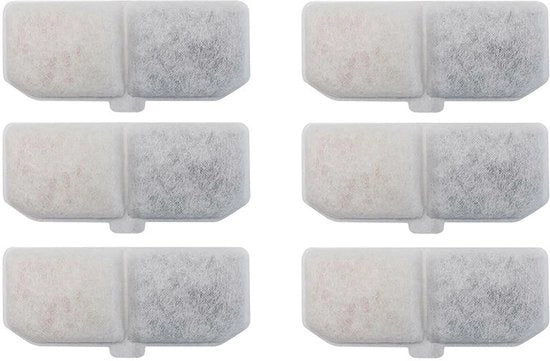 10 filtri di riserva per dispenser di cibo per gatti filtro a carbone attivo