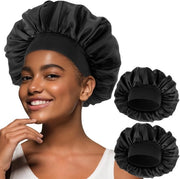 Bonnet in Seta 100% - Capello per Capelli Versatile - Ademabile e Leggero - Cappuccio per il Sonno Invertibile - Soffice e Comfortevole - Adatto per Uomini e Donne - Capocchia per Capelli