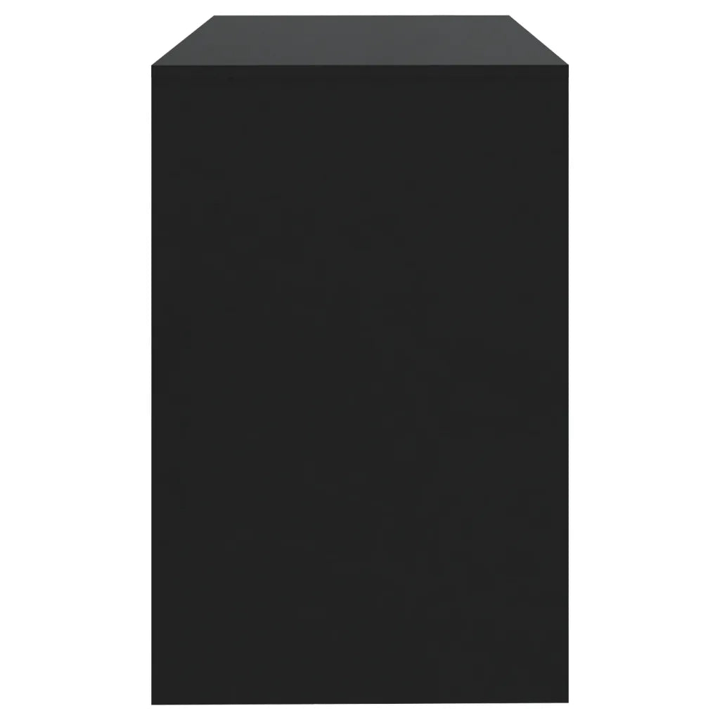 Scrivania Nera 101x50x76,5 cm in Truciolato 809558