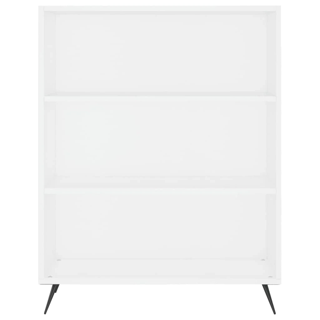 Buffet credenza cassettiera mobiletto mobile contenitore organizer cucina soggiorno salotto alto 69,5 x 34 x 180 cm legno ingegnerizzato bianco 02_0032703