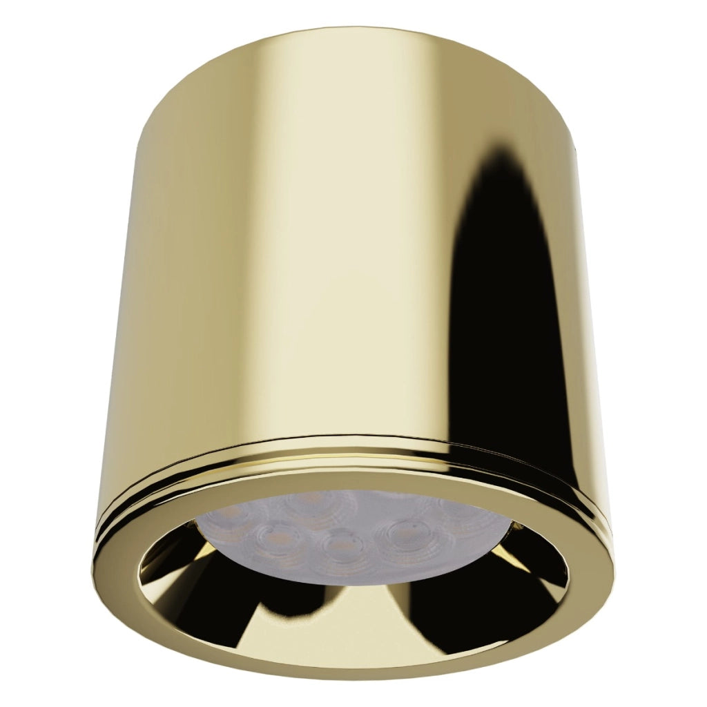 Spot soffitto moderno oro FORM GU10 50W IP65 Maxlight
