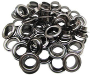 Occhi di metallo in acciaio per vari progetti - 20 mm - acciaio nichelato - 50 pezzi