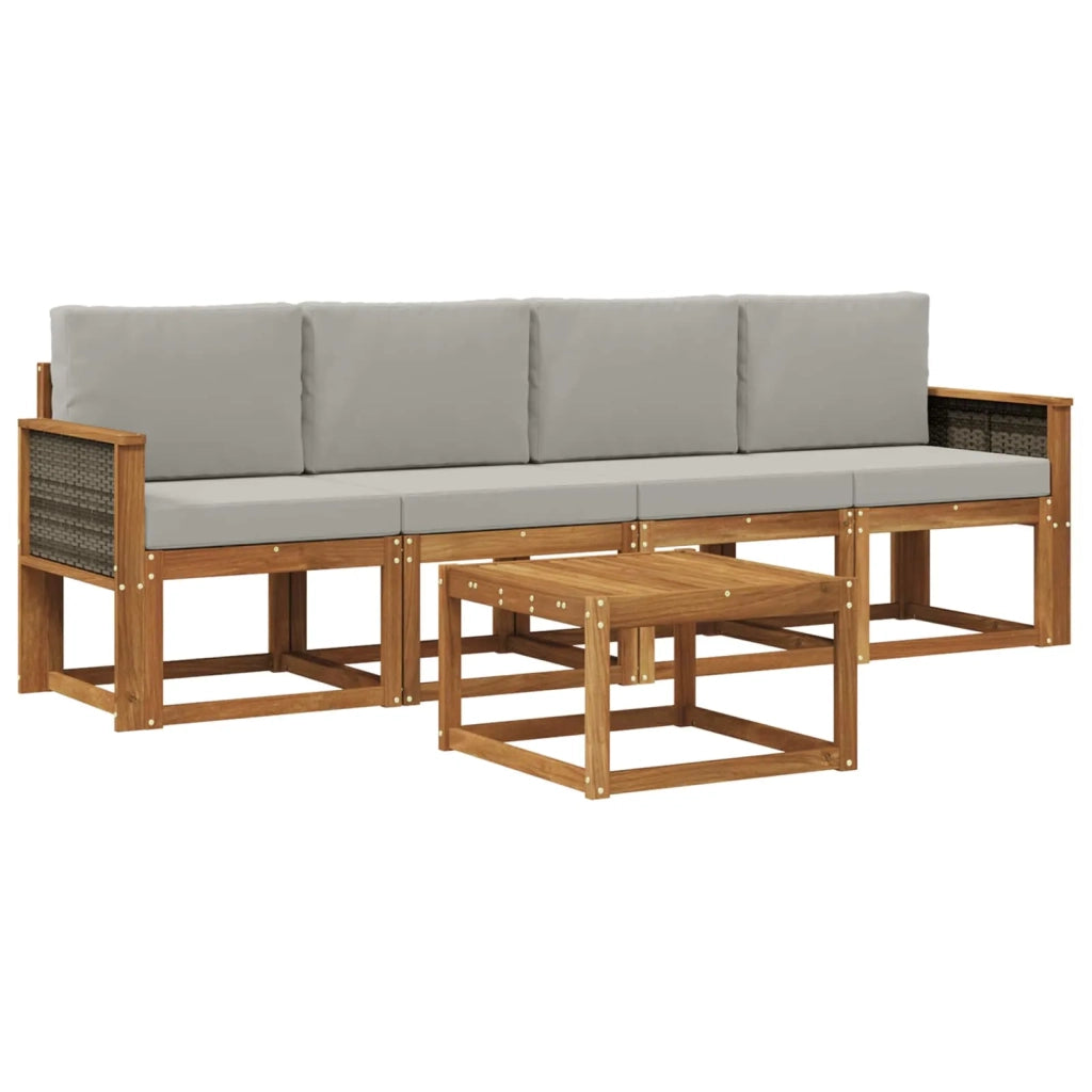 Set di divani da esterno 4 pz 3384967