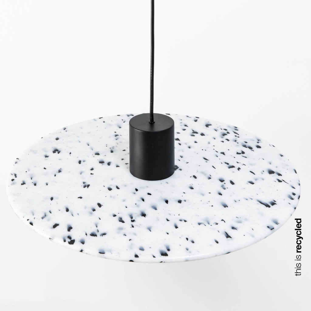 CONFETTI 450 lampada a sospensione in marmo riciclato