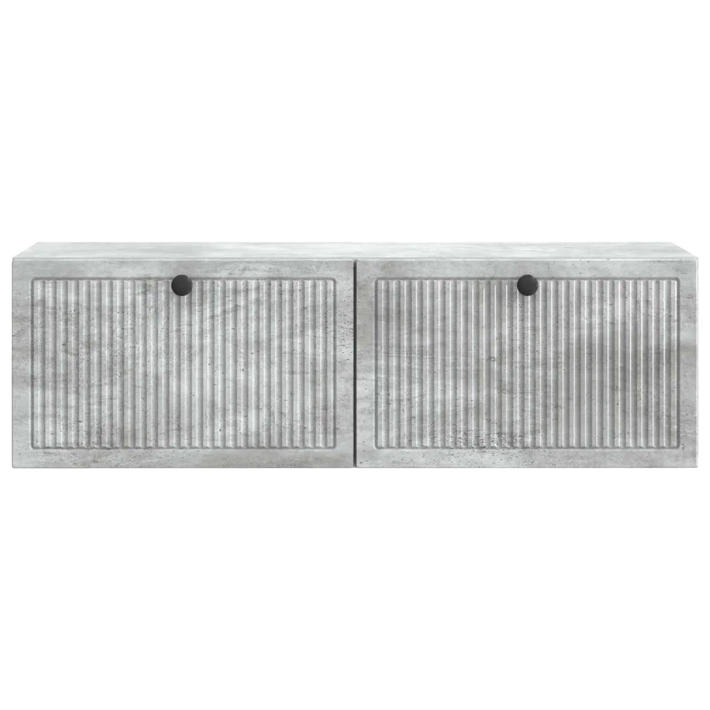 Mobile Porta TV da Muro Grigio Cemento 98 x 31 x 30 cm