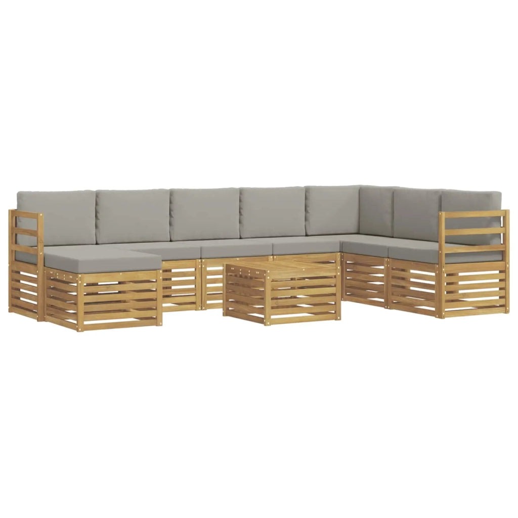Set divani Legno di Acacia Massello