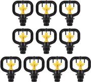 Sistema di irrigazione per giardino con 10 getti - Micro Nozzle - Irrigazione giardino - Testa di getto rotante - Adatto a tutte le tubazioni di irrigazione standard