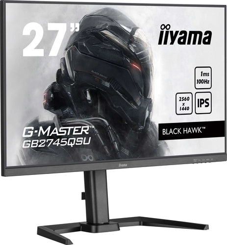 iiyama G-MASTER GB2745QSU-B2 Monitor PC 68,6 cm (27") 2560 x 1440 Pixel Wide Quad HD LED Nero