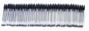 Penne per scrivere a inchiostro inamidico 50 pezzo - inchiostro non trasudante - asciuga rapidamente - punta media 1,0 mm - costruzione impermeabile - impugnatura comoda - penne per scrivere