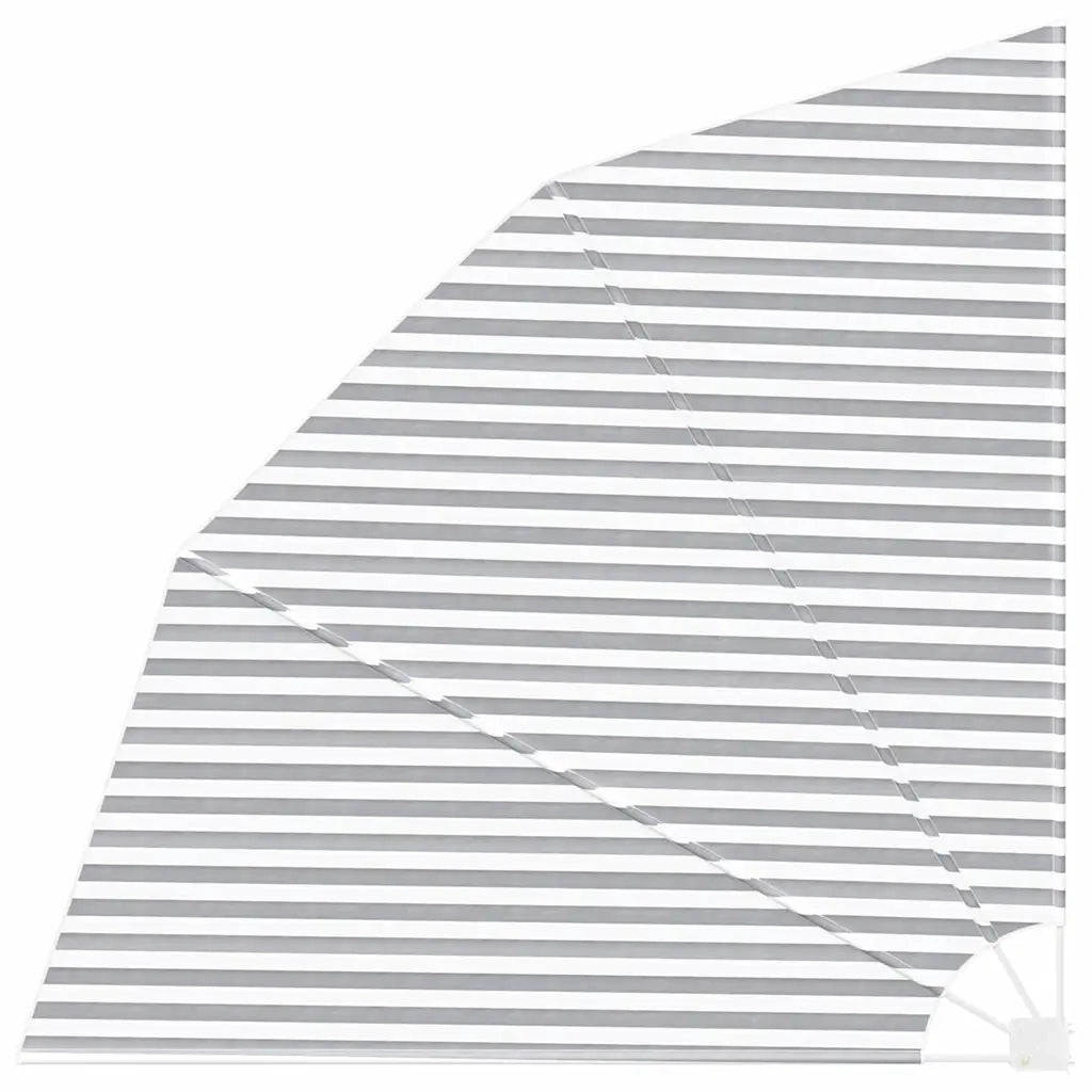 Schermo di Privacy per Balcone Antracite e Bianco 210 x 210 cm 42000940