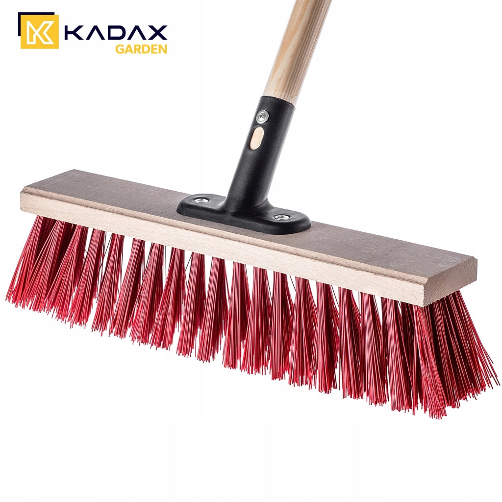 Scopa da giardino KADAX per spazzare strade e giardini, 40 cm