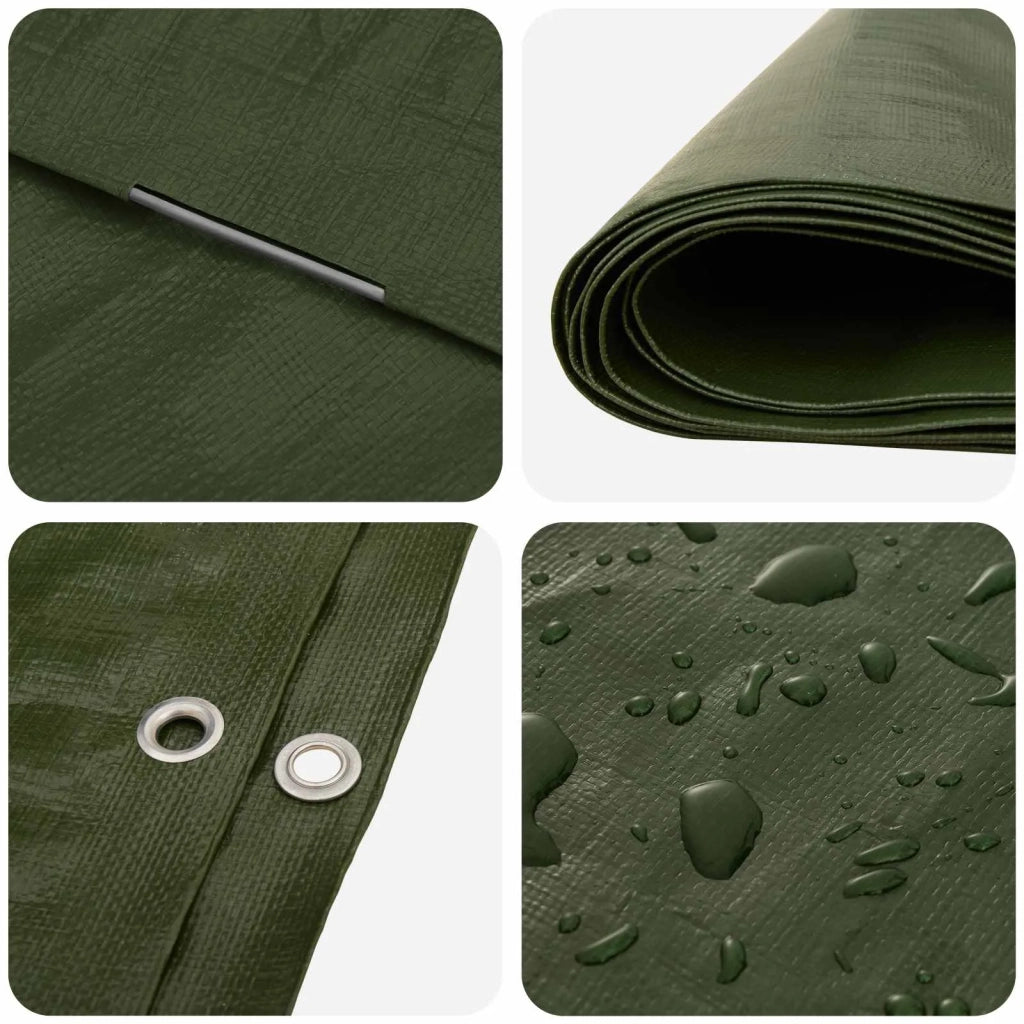 Telo con Occhielli Verde 4 x 6 m 260 gsm PE 42039374