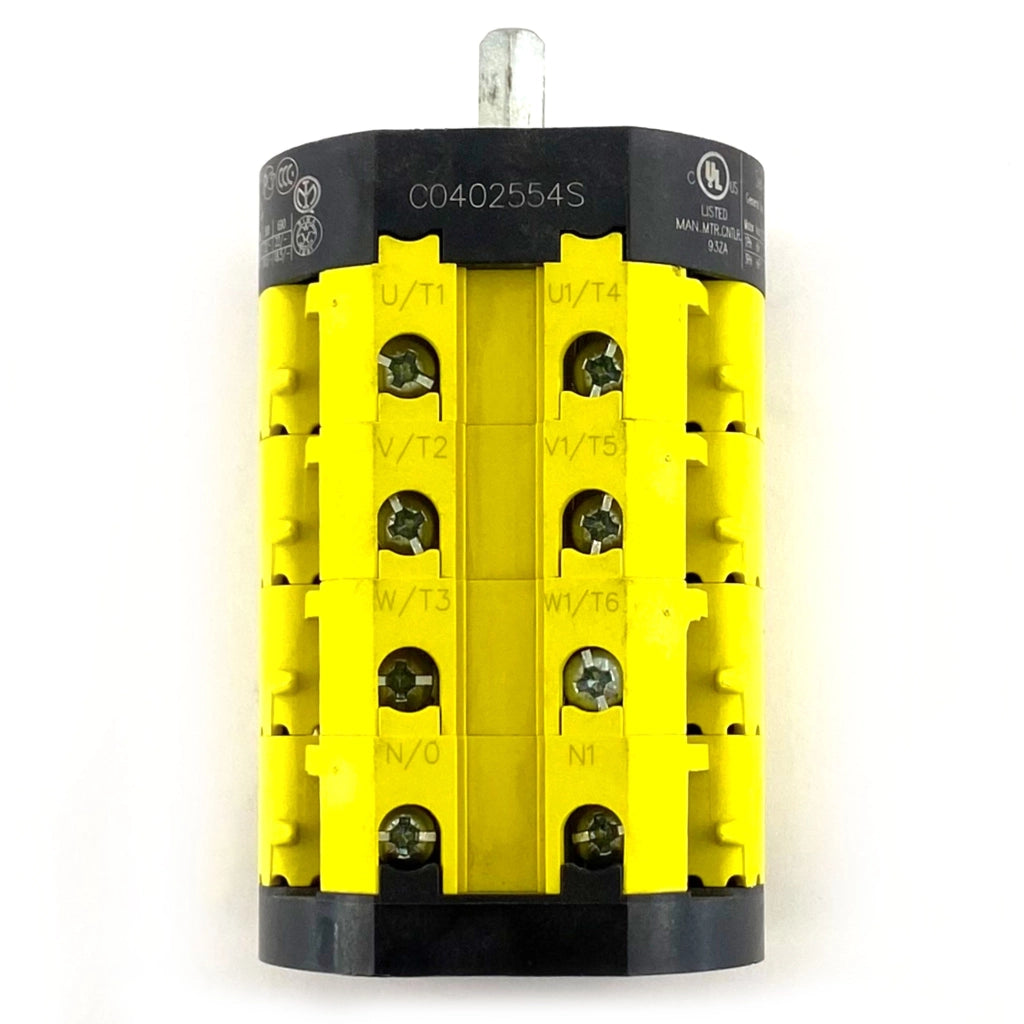 Deviatore 1-2 10:10 600V/40A 4 poli