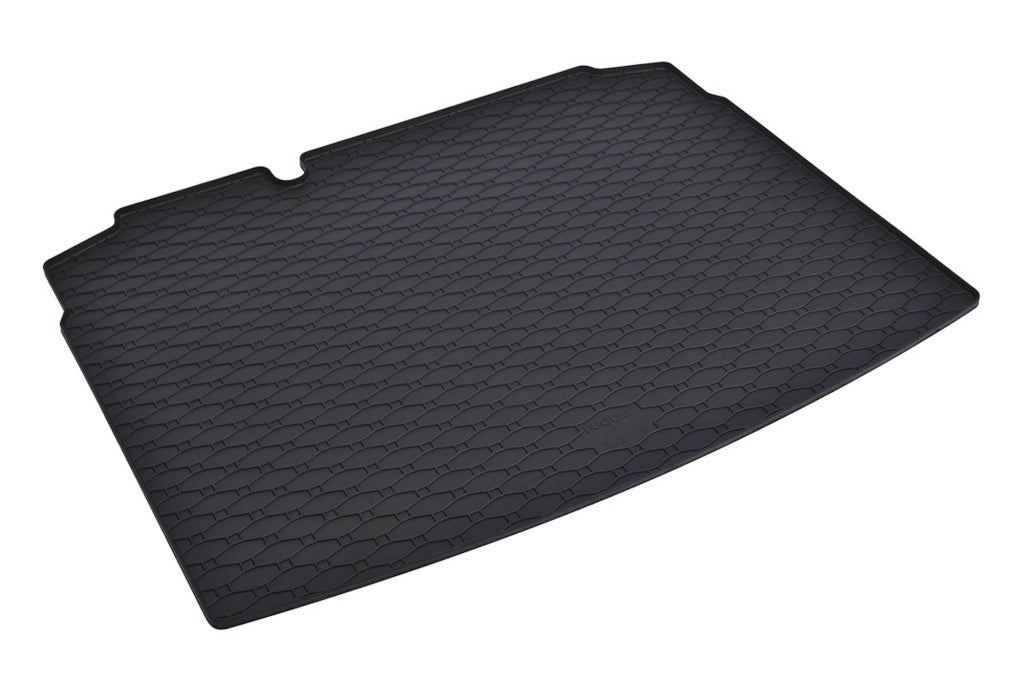 Tappeto gomma baule - VW Golf V dal 2003-2008, Golf VI dal 2008-2012 bagagliaio con ruotino di scorta o kit riparazione