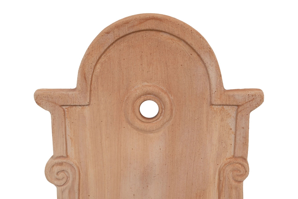 Biscottini Fontana a muro da parete da appendere in Terracotta 100% Made in Italy interamente Lavorata a Mano