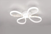 FLY PLAFONIERA LED 22W  2600lm, 4000K BIANCA CON REGOLAZIONE INTENSITA' CON NORMALE INTERRUTTORE L. 40CM