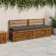 Cuscini per Panchina a 2 Pezzi SOEST 2 pz 100% Poliestere 950085