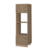 Vicco Set mobili bagno Rovere artigianale 60 cm