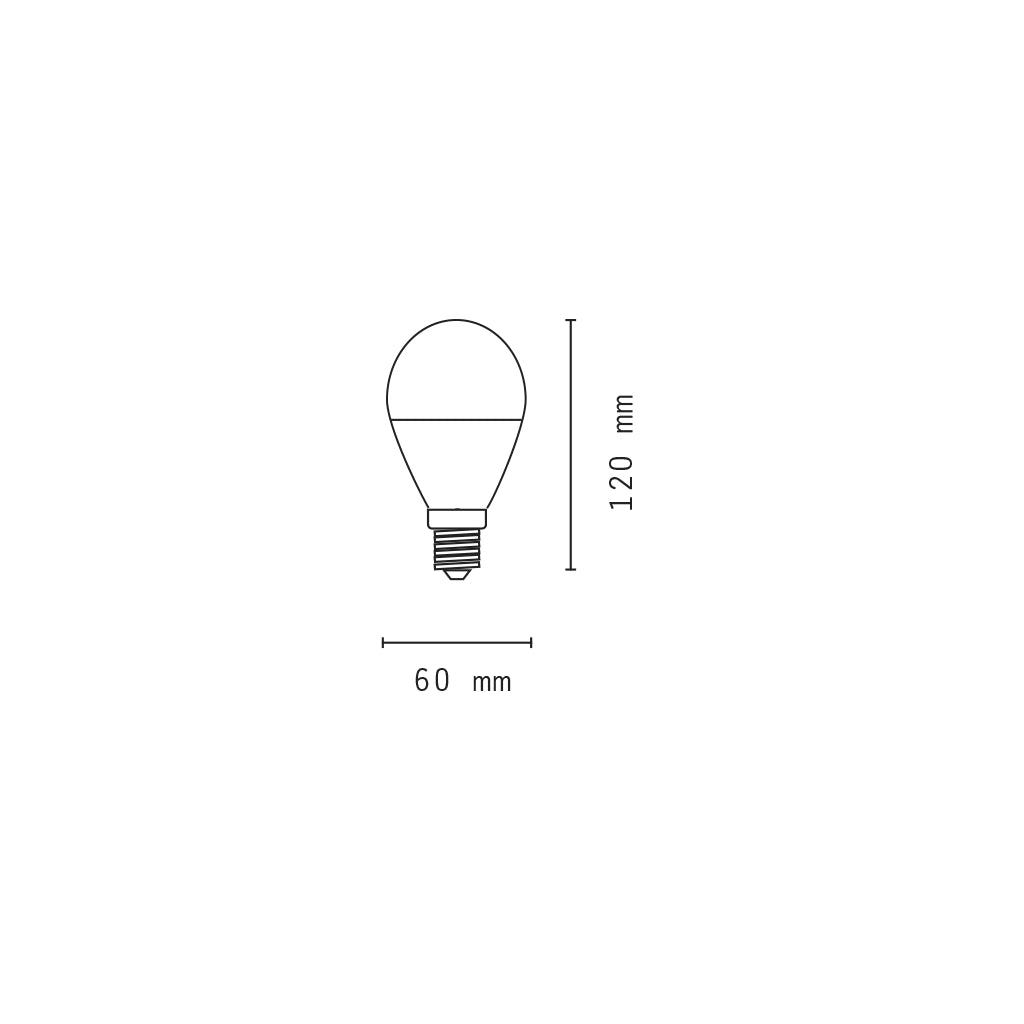 Lampadina led con attacco tradizionale E27 RGBW 5W