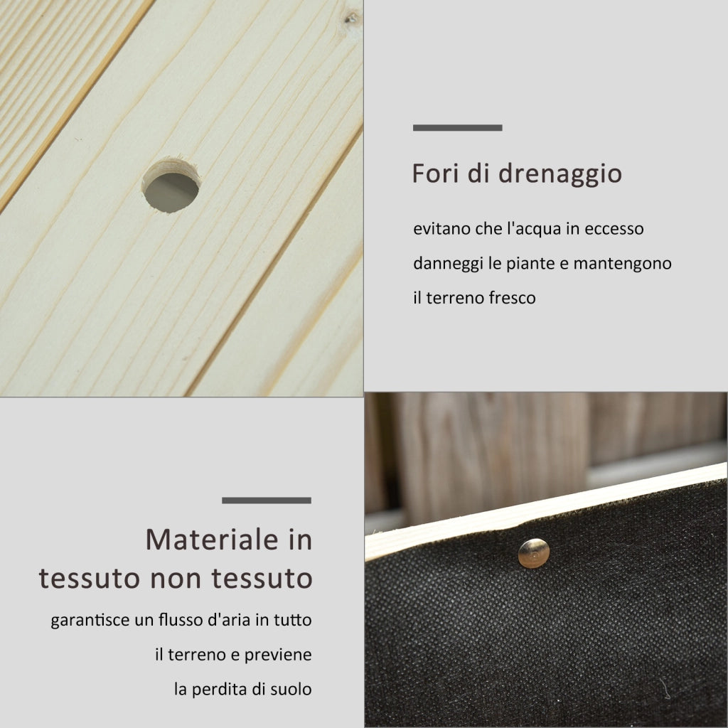 Letto Contenitore in Legno con Rotelle e Ripiano ¨C Zephmum ¨C 118x55x83cm