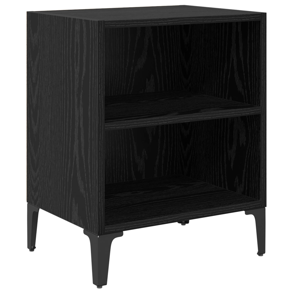 Comodini 2 pcs Quercia Nera 40x30x50 cm Legno Ingegnerizzato