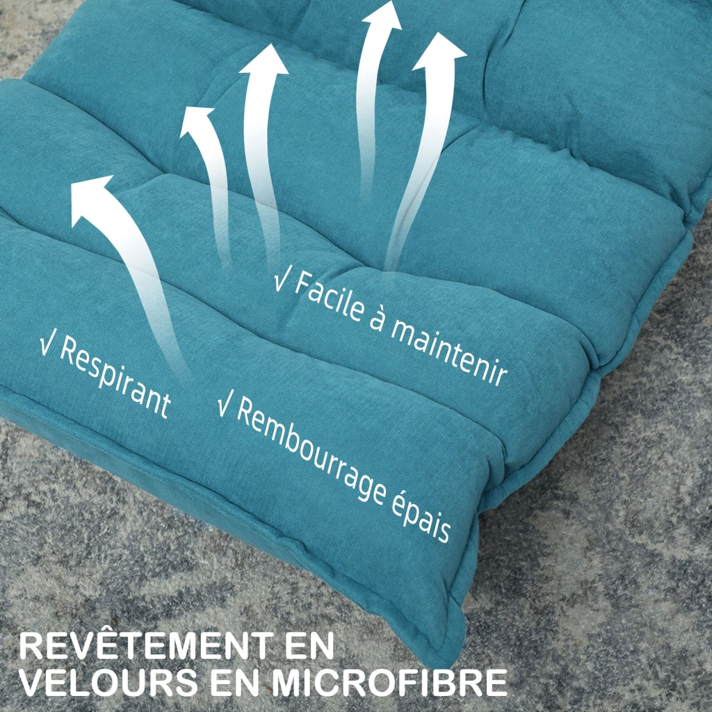 Poltrona relax girevole reclinabile ¨C zephmum ¨C Grigio