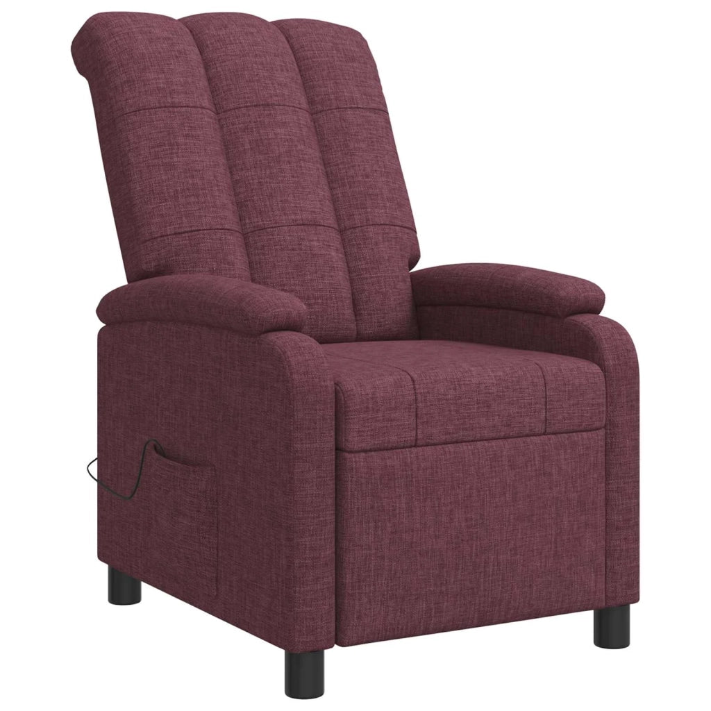 Divano Sedia-Poltrona Massaggiante Viola Tessuto 603996