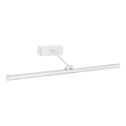 SAYA - Applique da Bagno LED 16W IP44 3000K 1250lm in Metallo Verniciato Bianco - Illuminazione per Specchi e Quadri - Rossini Group