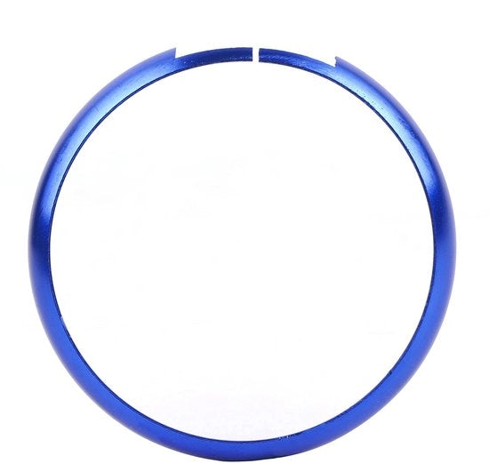 Comando a distanza per chiavi - Decorazione in alluminio - Sostituzione MINI R55/R56/R57/R58/R59/R60 - Blu scuro - Progettazione compatta