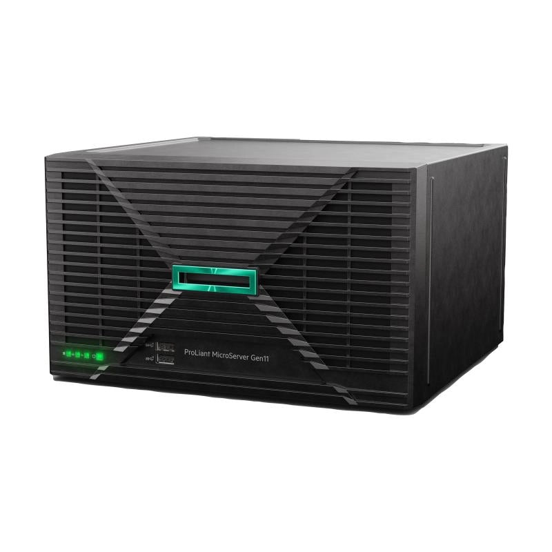 Microserver hpe p74439-425 gen11 pentium g7400 2c 3.7ghz 1x16gb ddr5 vroc 1x1tb 4x3.5 nonhp  noodd 4glan 180w gar1 an fino:27/08
