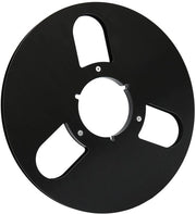 Cassette per nastro 1/4 10 pollici - Nastro vuoto - Universale 3 fori - Lega di alluminio - Cassette aperte - Adatto per registratore di nastri