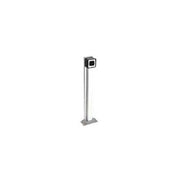 COLONNINA IN ALLUMINIO H = 55 CM PER DGF GIBIDI DGA055-1 70320 AUTOMAZIONE NUOVO
