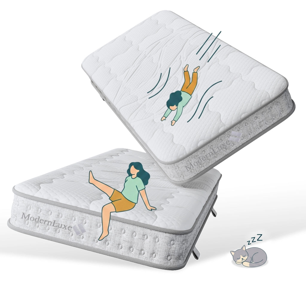 Materasso a molle insacchettate 7 zone bianco 90x190 cm