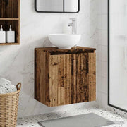 Mobile Lavabo da Parete Legno antico 49,5 x 41 x 64,5 cm 890400