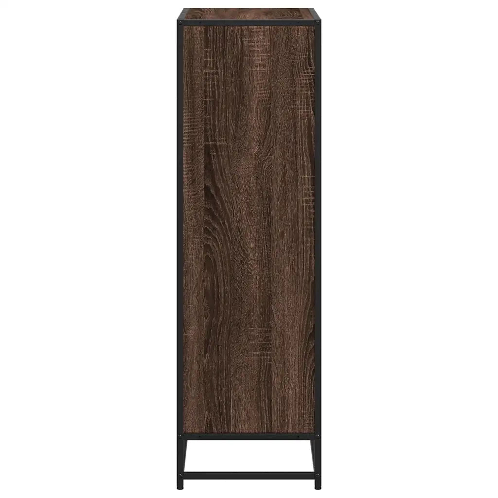 Libreria Rovere Marrone 65,5x33x107,5 cm in Legno Multistrato 849163