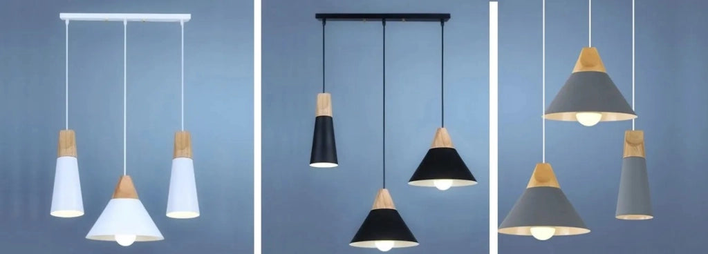 Lampada Da Soffitto Scandi Set Cp Bianca