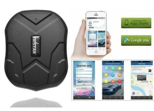 Localizzatore Portatile con Calamita Antifurto Satellitare Tracker GPS GSM Power Auto Moto Camion Barca Furgone GPS